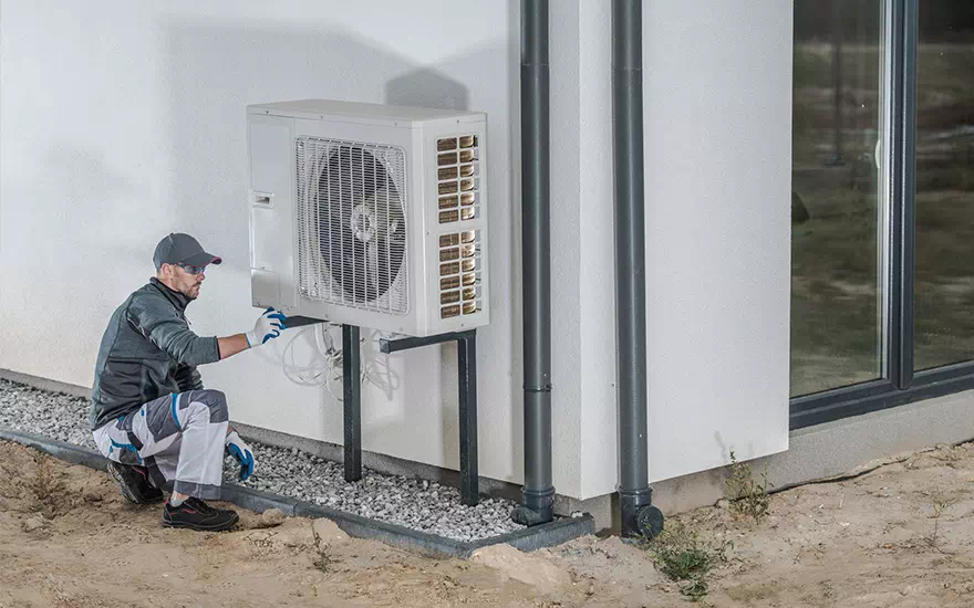 Montaż pompy ciepła